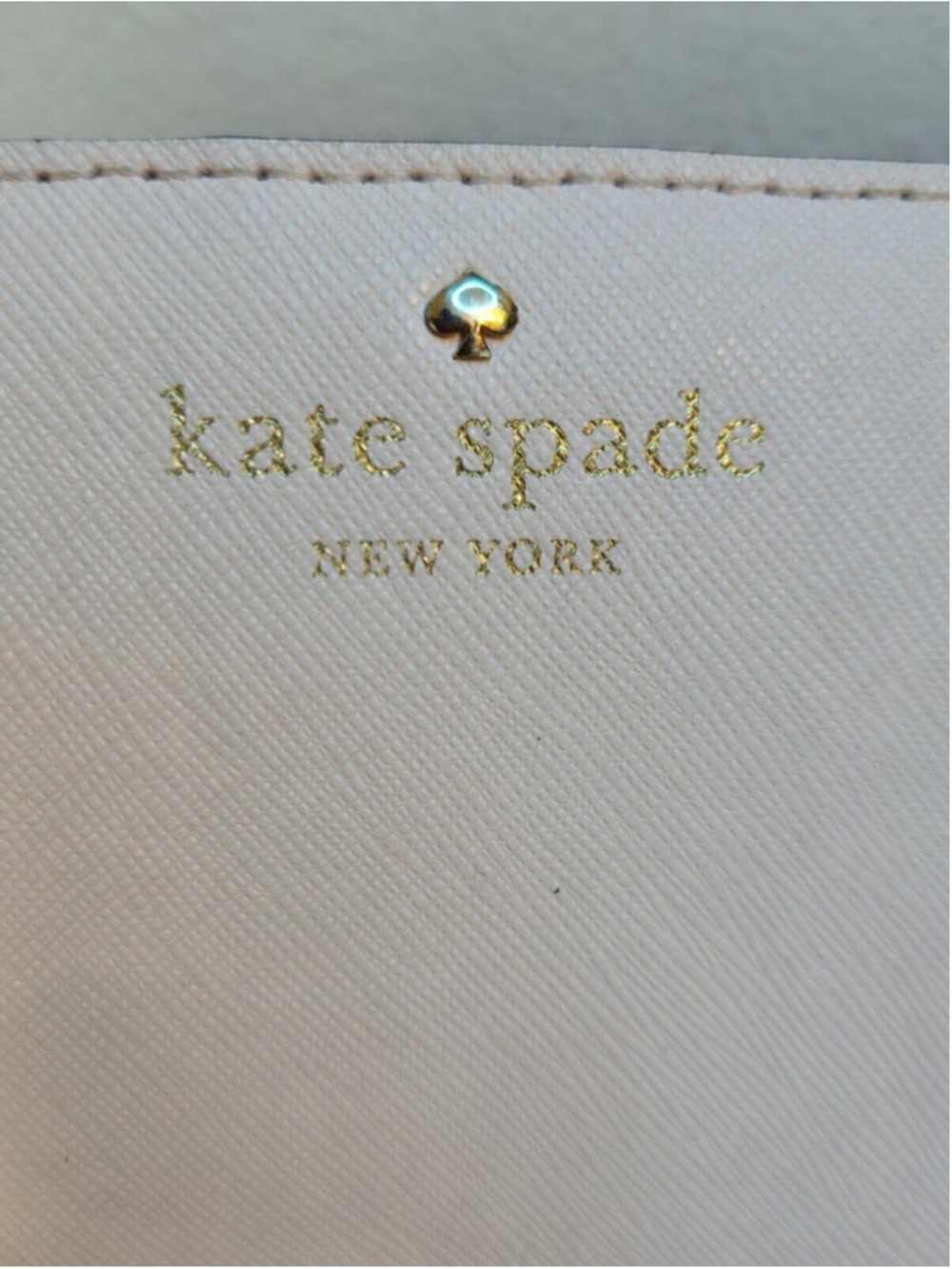 Kate Spade New York Staco Saffiano Leather Large Slum Bifold Blush - Picture 4 of 14